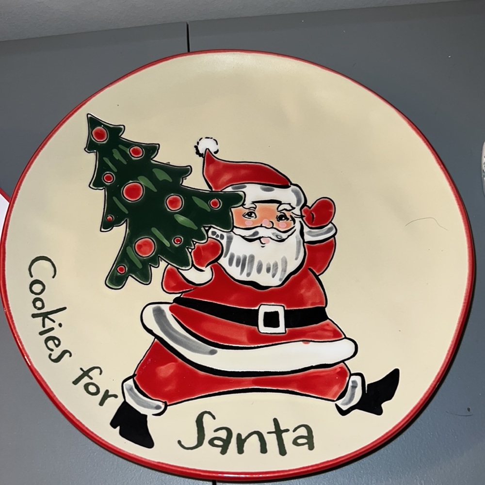 COOKIES FOR SANTA PLATE 🎅🏻